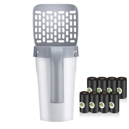 Pala para arena de gatos